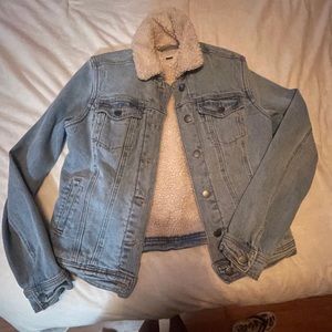 Sherpa Jean jacket